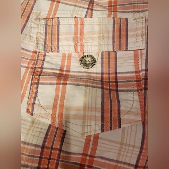 EUC Levi's Plaid Chino Shorts  Sz 6. - Picture 4 of 5